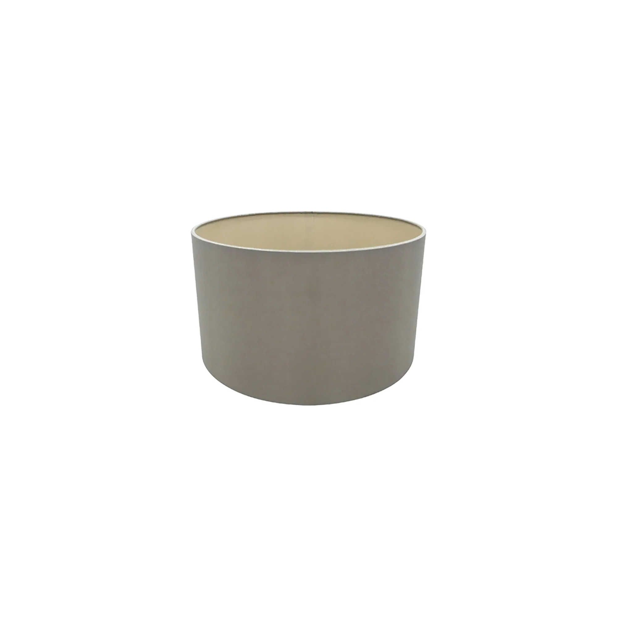 D0281  Sigma 30cm Dual Faux Silk Fabric Shade Taupe, Halo Gold